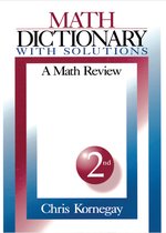 Math Dictionary With Solutions