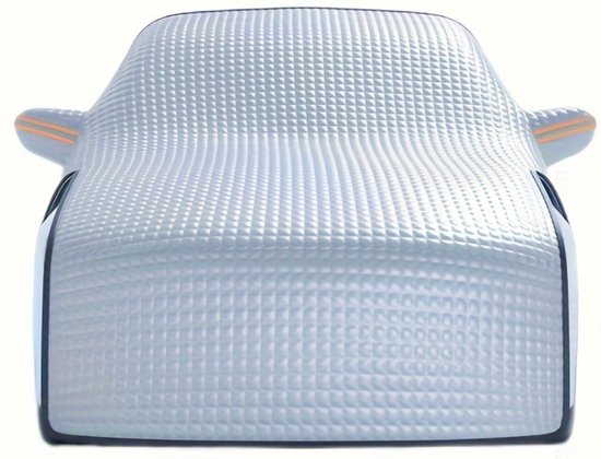 Livano Pare-Soleil - Couverture Antigel Voiture - Couvre pare-brise - Couverture Glace - Couvertures Pare-Brise Antigel - Couverture Pare-Brise-Couverture Anti Glace - Protection solaire - Couverture Neige - Argent