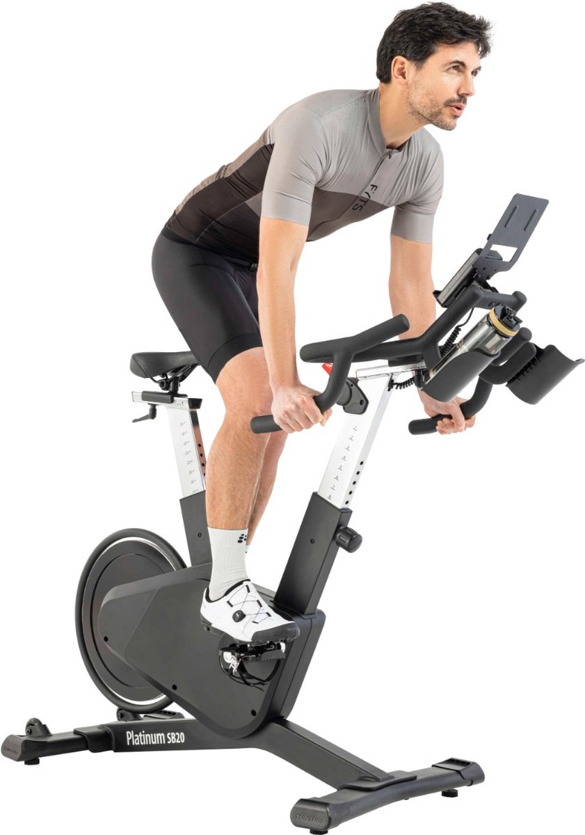 Platinum S20 Sprinter Bike - Fitness Fiets – Verstelbare indoor fietstrainer - Lage instap – Bluetooth - Elektrische weerstand thumbnail 2