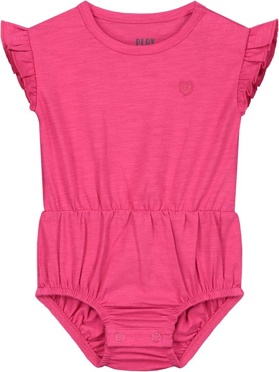Play All Day baby body - Meisjes - Fuchsia Red