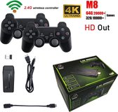 Video Game Console - 2.4G Dubbele Draadloze Controller - Game Stick - Retro Games voor PS1/GBA Boy - cadeau - 64G
