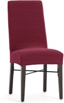 Housse de chaise Eysa JAZ Bordeaux 50 x 60 x 50 cm 2 Pièces