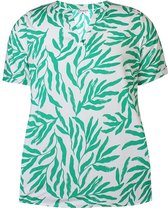 Zhenzi Ivanna 307 Top/ shirt groen maat L = 50/52
