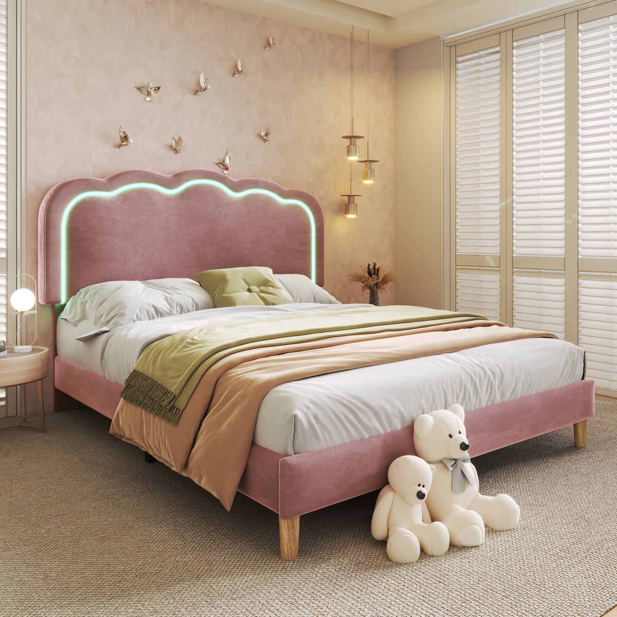 Sweiko Sweiko 140x200 LED-bed - afbeelding 4