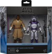 Mace Windu & 187th Legion Clone Trooper - Star Wars The Black Series - Star Wars: The Clone Wars