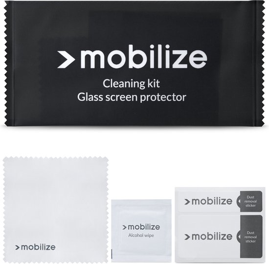 Protecteur d'écran Mobilize compatible avec le Verres OnePlus 12R | Protecteur d'écran Edge à Edge Mobilize - Compatible avec les coques