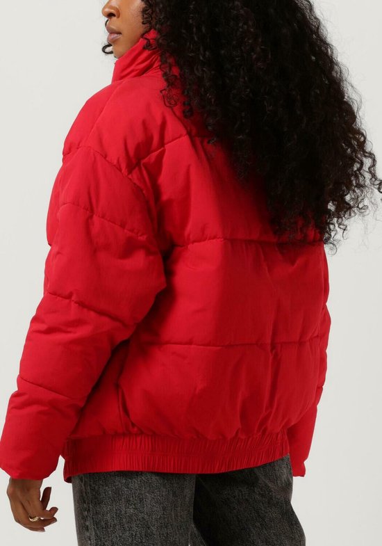 Another Label Mille Oversized Puffer Jassen Dames - Winterjas - Rood - Maat L