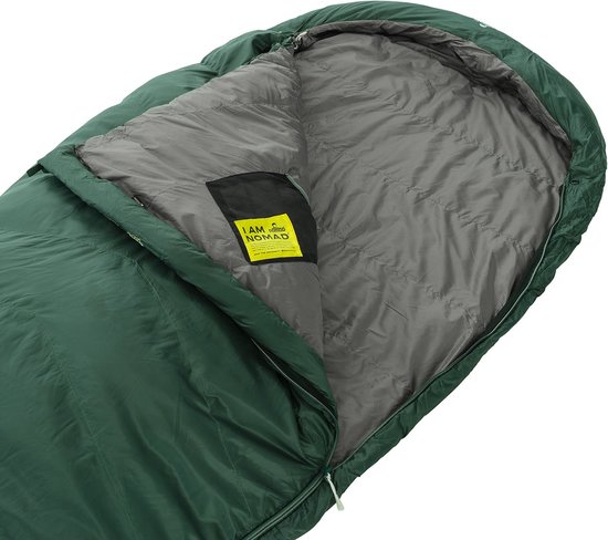 NOMAD® Taurus 400 Slaapzak - 210x80cm Groen - Lichtgewicht & Kwalitatief - Slaapzak - Incl Hoes van NOMAD — afbeelding 4