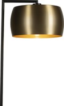 Lumidora Vloerlamp 74833 - ZWEEDS - E27 - Zwart - Goud - Messing - Metaal