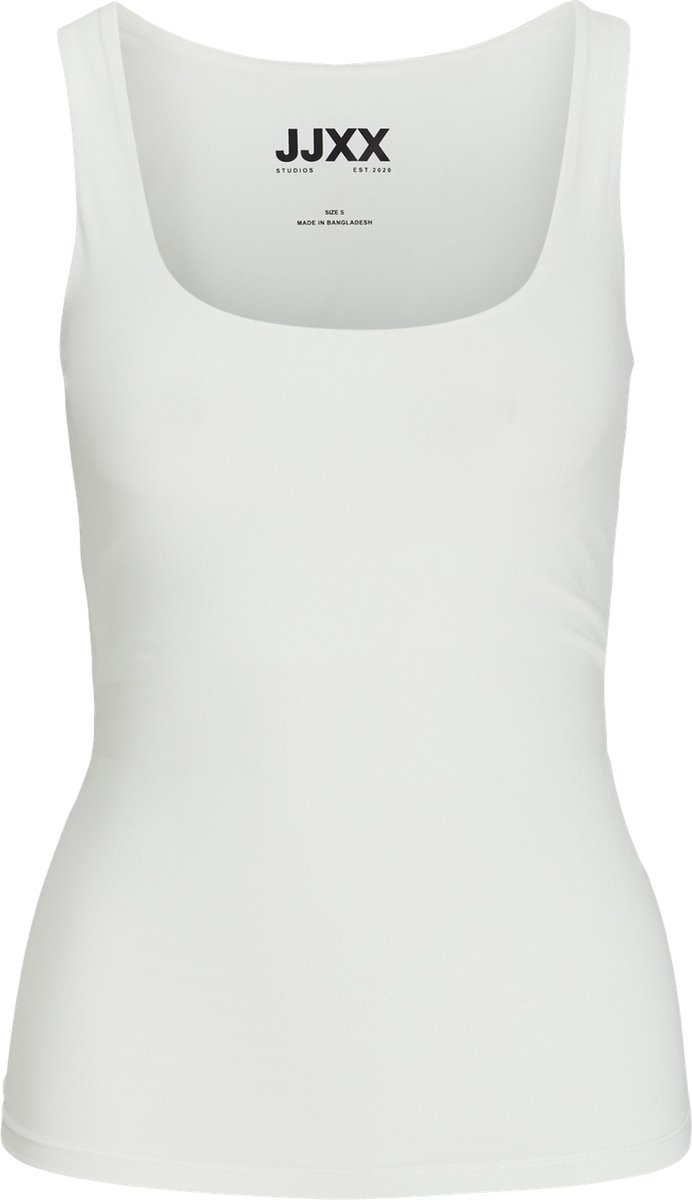 JJXX Top Jxsaga Str Sl Reversible Top Jrs No 12234140 Blanc De Blanc Dames Maat - XS