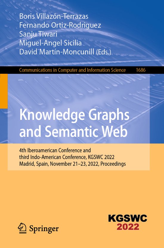 Communications in Computer and Information Science1686- Know ... - cover