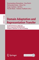 Lecture Notes in Computer Science 13542 - Domain Adaptation and Representation Transfer