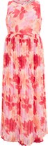 WE Fashion Dames maxi-jurk met dessin - Curve