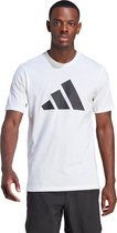 adidas Performance Train Essentials Feelready Logo Training T-shirt - Heren - Wit- L