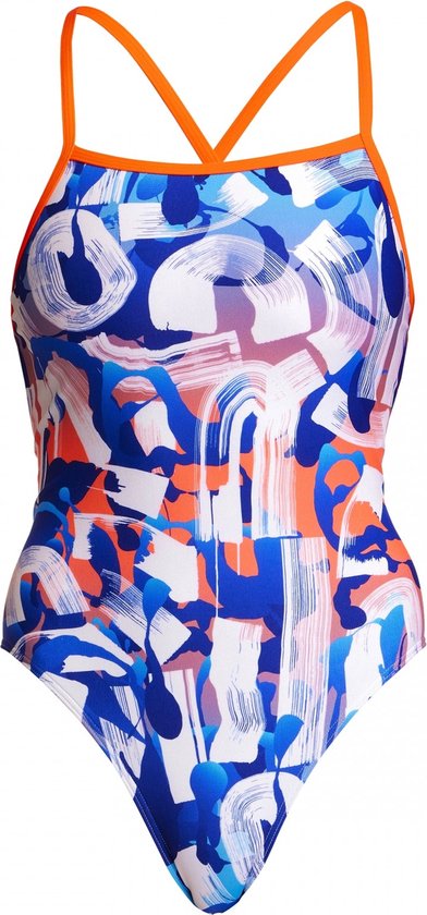 Different Strokes Strapped in one piece - Dames | Funkita