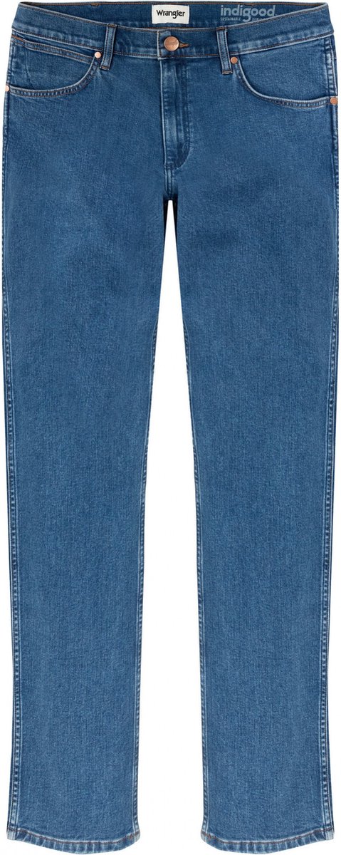 Wrangler Heren Jeans Broeken GREENSBORO regular/straight Fit 40W 32L Volwassenen The Stone Ride W15qyi39u