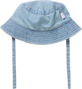 Noppies Chapeau unisexe Bethany Garçons Hat - Denim Blue clair - Taille 3M-6M