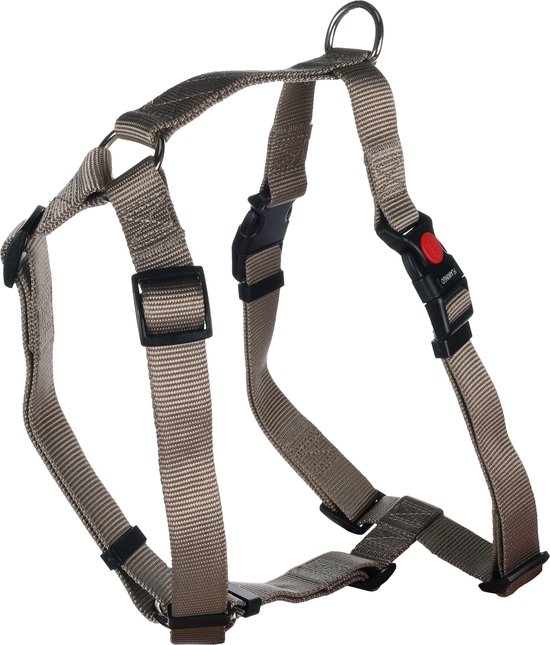 Pettorina Flamingo AD H ZIGGI Turchese – Regolabile, Con Fibbia Di Sicurezza, Taglia L 60-85 Cm