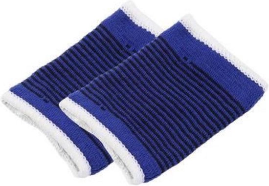 New Age Devi - Polsbrace Polsbandage - Ortho Stretch Compressie - Lichte Polsklachten Bescherming - 2 stuks - Blauw