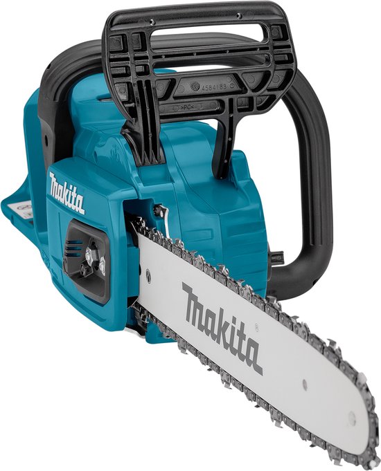 Makita DUC355PG2J 2x18V Li-Ion accu kettingzaag set (2x 6,0Ah) incl. Mbox - 35cm - koolborstelloos — afbeelding 2