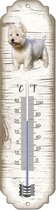 Thermometer: West Highland White Terriër | Hondenras | Temperatuur binnen en buiten | -25 tot +45C