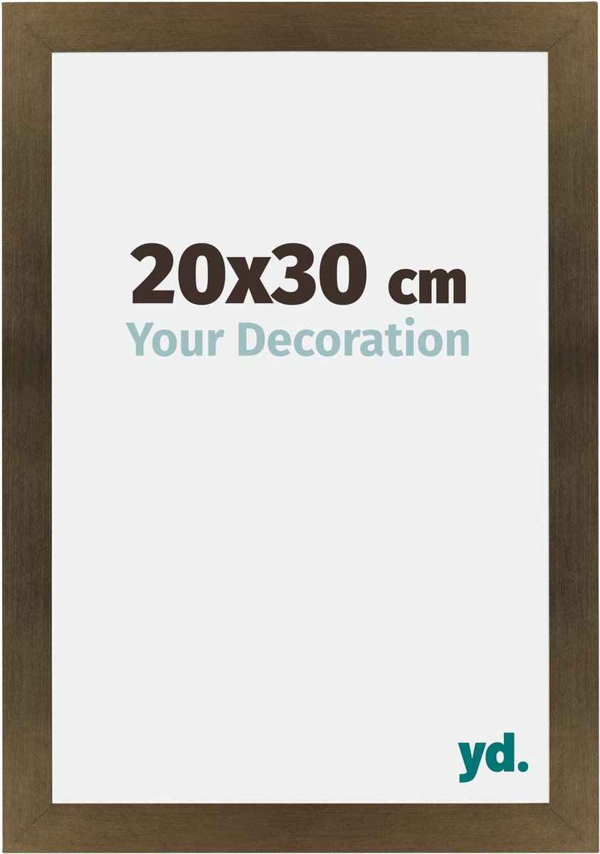 yd. Your Decoration - Fotolijst 20x30 cm - MDF - Brons Decor - Mura