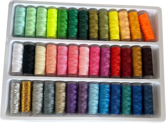 Premium 39-in-1 Naaigaren Set - Naaien - Garen Voor Naaimachine ...