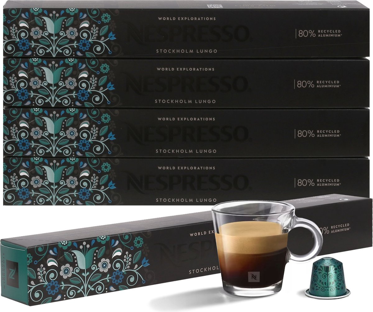 Stockholm Lungo Smaak Koffiecapsules NESPRESSO