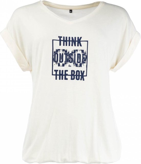 NED T-shirt Nox Ss 24s2 Eb035 01 09 Snow White Dames Maat - M