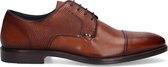 McGregor Heren Herenschoenen - Cognac - Lage Sneakers - Leer - Veters