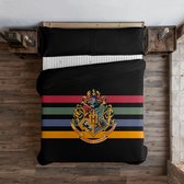 Noorse hoes Harry Potter Hogwarts Zwart 140 x 200 cm Bed van 80