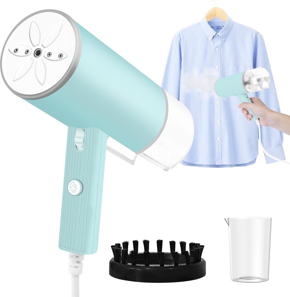 Kledingstomer - Steamer - Handstomer - 1000W - Compact en Lichtgewicht