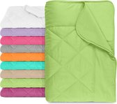Bastix - zomerdeken, picknickdeken, lichtgewicht deken, in 2 afmetingen en in 7 moderne kleuren