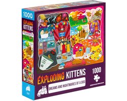 foto van The Dreams and Nightmares of a Dog - Puzzel - 1000 stukjes