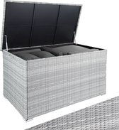 tectake - boîte à oreillers Oslo - espace de rangement - diverses couleurs - Gris clair - 404248