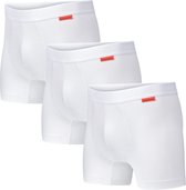 Undiemeister® Boxershort - Boxershort heren - Ondergoed - Onderbroek mannen - Gemaakt van Mellowood - Boxer brief - Chalk White (wit) - 3 stuk(s) - 3XL