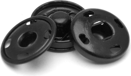QUARKZMAN 25 sets naai - drukknopen , 25 mm metalen drukknopen voor