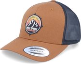 Hatstore- Adventure Awaits Sunset Caramel/Black Trucker - Wild Spirit Cap