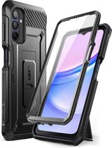Supcase UB Pro hoesje met screenprotector geschikt voor Samsung Galaxy A15 - Zwart
