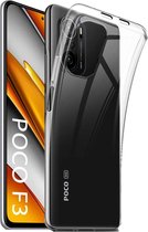 Xiaomi Poco F3 Hoesje backcover Shockproof siliconen Transparant