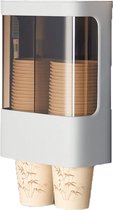 Wegwerp bekerhouder - wandmontage water koeler beker dispenser - papier of plastic bekers organisator - Wegwerp Cup Dispenser - Cup Dispenser