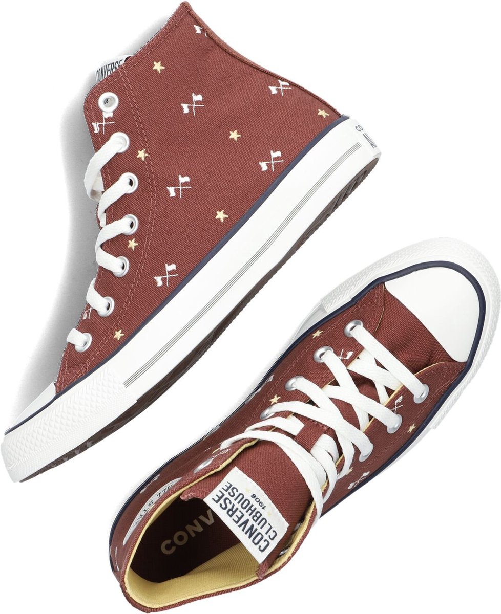 Converse Chuck Taylor All Star Hi Hoge sneakers - Dames - Rood - Maat 38 op Prijzenvolger.com