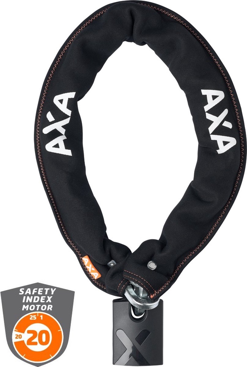 Axa Kettingslot Newton Promoto 4, 100cm Ø10,5mm Zwart