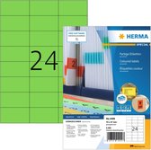 Herma printeretiketten Labels green 70x37 SuperPrint 2400 pcs.