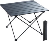 Wensday - ultra licht - Aluminium - Kampeertafel - Met draagtas - Camping tafel - Reistafel - Draagbare picknicktafel - opvouwbare - opklapbaar - Compact