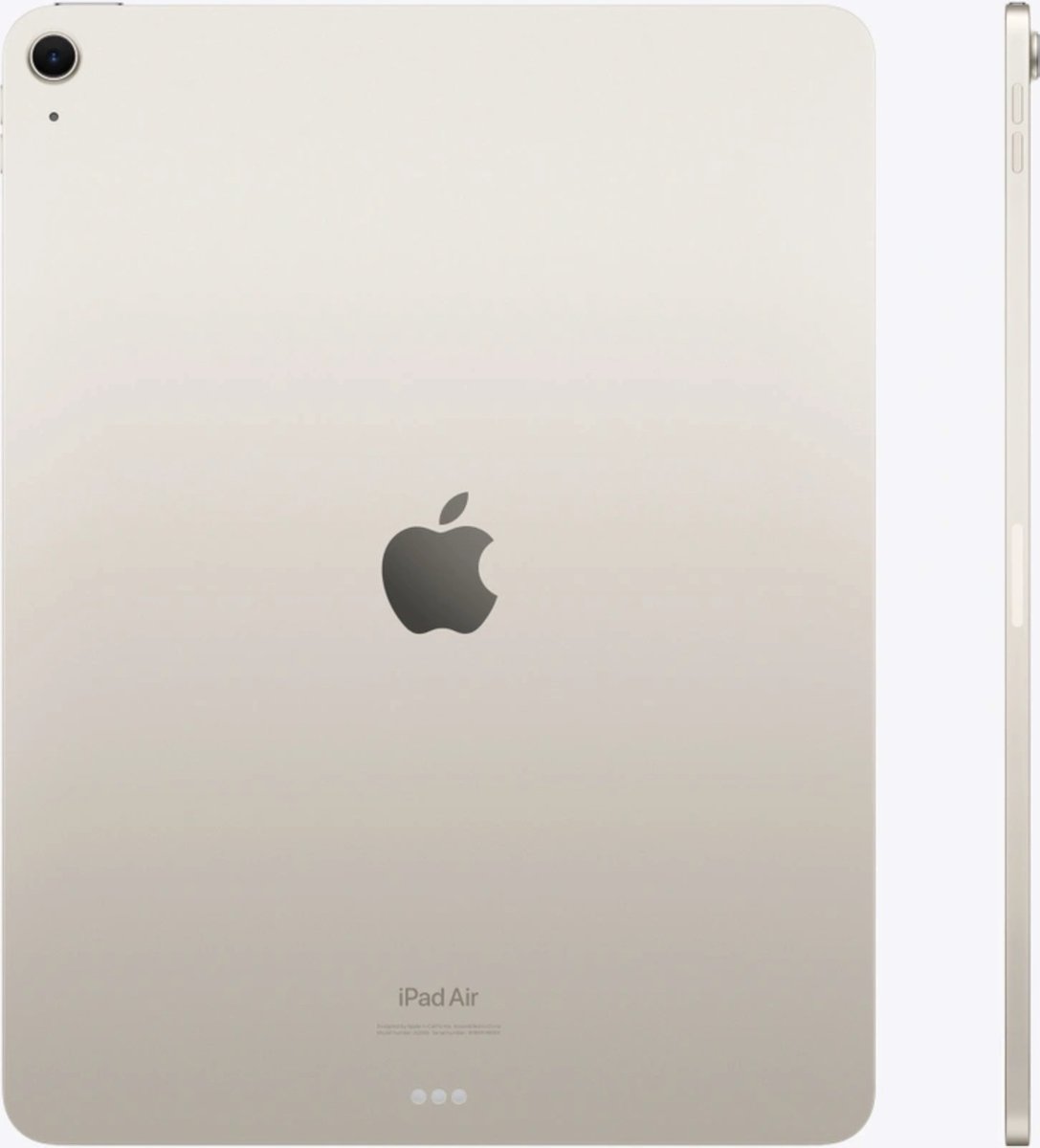 Apple iPad Air 2024 13 inch WiFi + Cellular 256GB Beige M2-chip Liquid Retina-display - Afbeelding 3