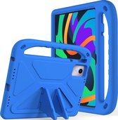 Mobigear Housse de tablette adaptée pour Lenovo Tab P12 Housse de tablette Kinder avec poignée | Mobigear AeroArmor - Blauw