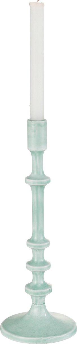 J-Line kandelaar Klassiek - aluminium - blauw - small