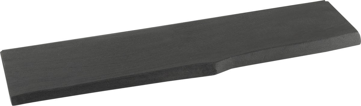 J-Line wandplank Gerard - hout - zwart - large