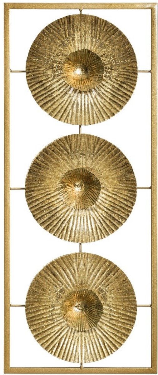 Atmosphera Créateur d'intérieur® Atmosphera Wanddecoratie met paraplumotief in lijst 25 x 61 cm goud